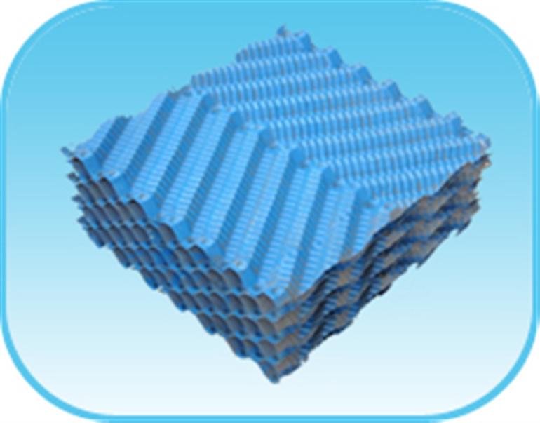 斜双折波淋水填料